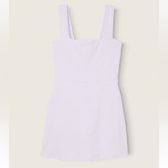 PINK Victoria’s Secret Rib Square Neck Active Dress - Picture 2 of 6